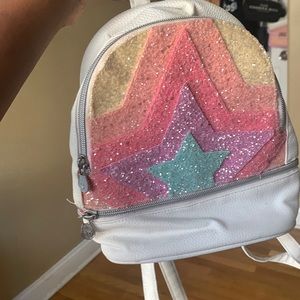 Rainbow justice mini backpack